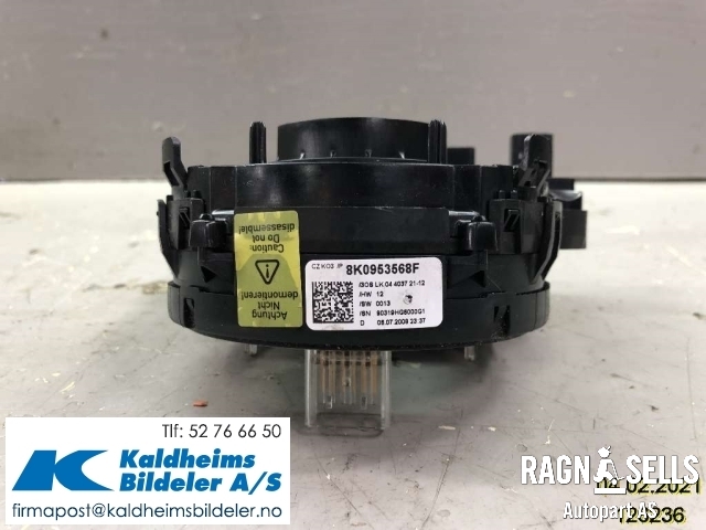 Airbag slepering til Audi A4 2007-2014 (Type IV) (B8) (B8) (8K0953568F|8K0953568E|8K0 953 568 G)