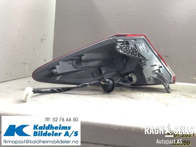 Baklykt høyre til Honda Civic 2012-2015 (Type IX, Fase 1)  (FR26260202|3350ATV0|)