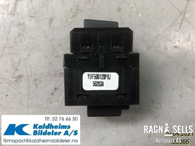 Bryter setevarme til Land Rover Discovery 2005-2009 (Type III) (YUF500120PVJ|50203A)