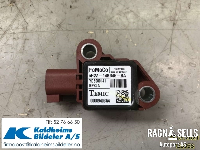 Airbag sensor høyre til Land Rover Discovery 2005-2009 (Type III) (5H2Z14B345BA|YWJ500380|YDB000141)