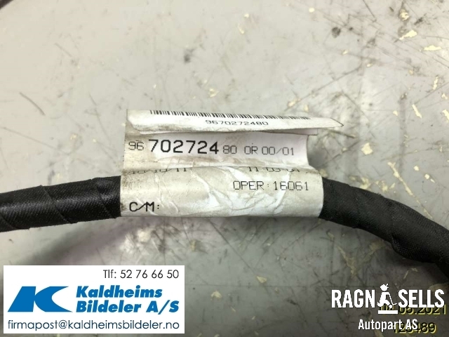 Varmeapparat register til Peugeot 5008 2010-2017 (Type I)  (9670272480|6436 G1|CTPT84)