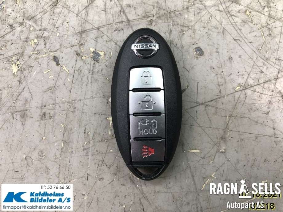 Nøkkel til Nissan Leaf 2011-2017 (Type I) (285E33NF4A|)