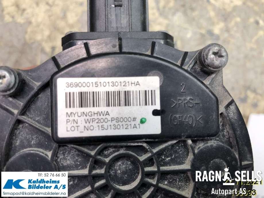Vannpumpe til Kia Soul 2014-2019 (Type II) (36900-0E400)