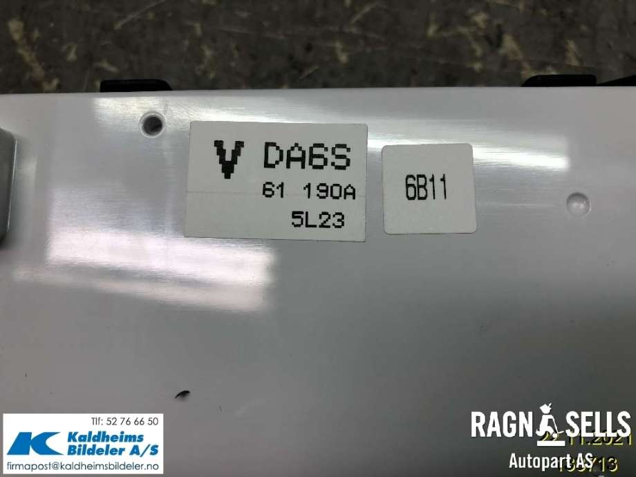 Varmeapparat betjening til Mazda CX-3 2015-2022  (DA6S-61-190A|)