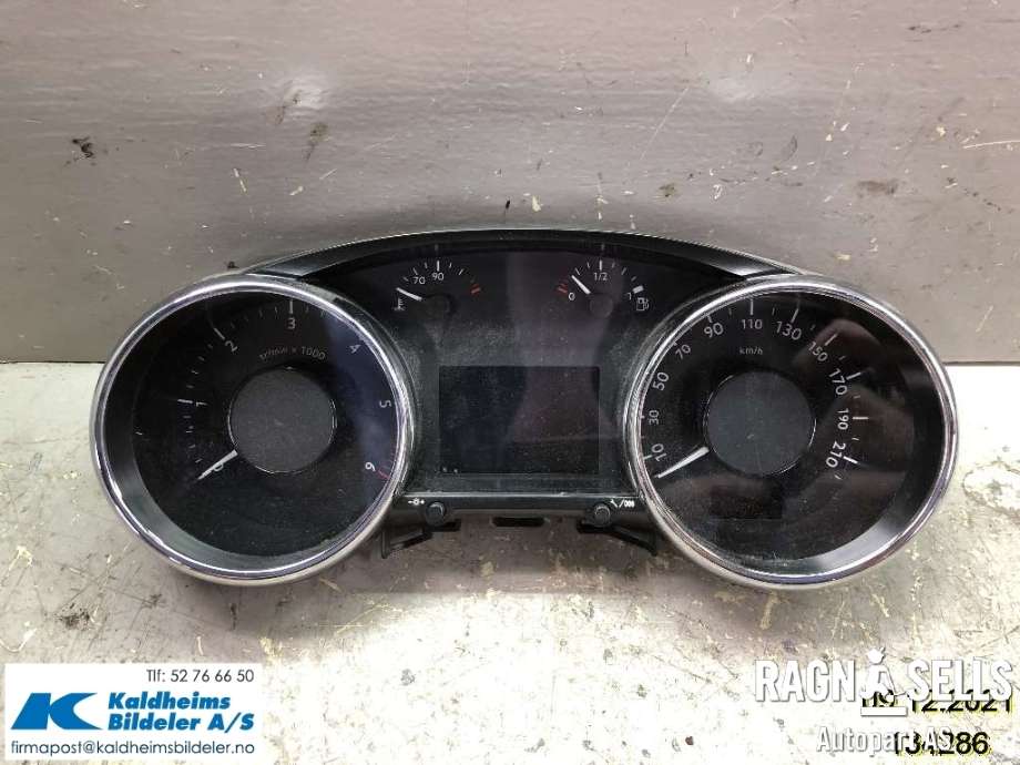 Speedometer til Peugeot 5008 2010-2017 (Type I) (9674982480|96 666 260 80|9676614680)