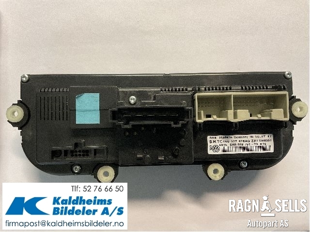 Varmeapparat betjening til VW Caddy 2010-2015 (Type III, Fase 2)  (7N0 907 426 AQ)