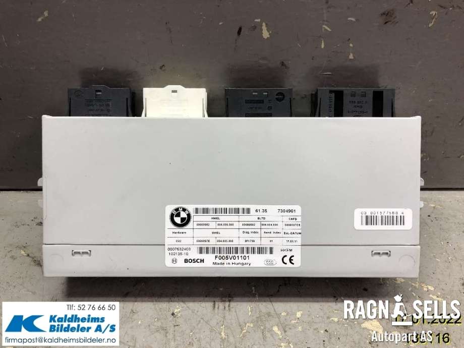 Styreenhet elektrisk bakluke til BMW 5-Serie 2010-2017 (F10/F11) (F10/F11) (61 35 7 394 651|61 35 7 304 901|)