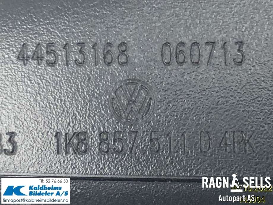 Speil innvendig til VW Beetle 2011-2018 (Type II)  (1K8 857 511 D)