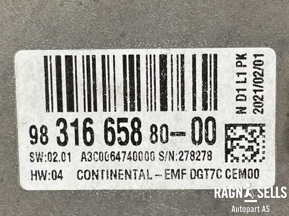 Multimedia display (MCU - Media Controller Unit) til Opel Vivaro C 2020-->> (983166588000|)