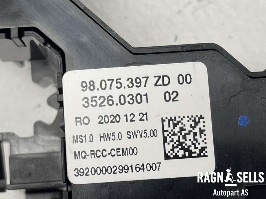 Bryter diverse til Opel Vivaro C 2020-->>  (98075397ZD|3526030102|)