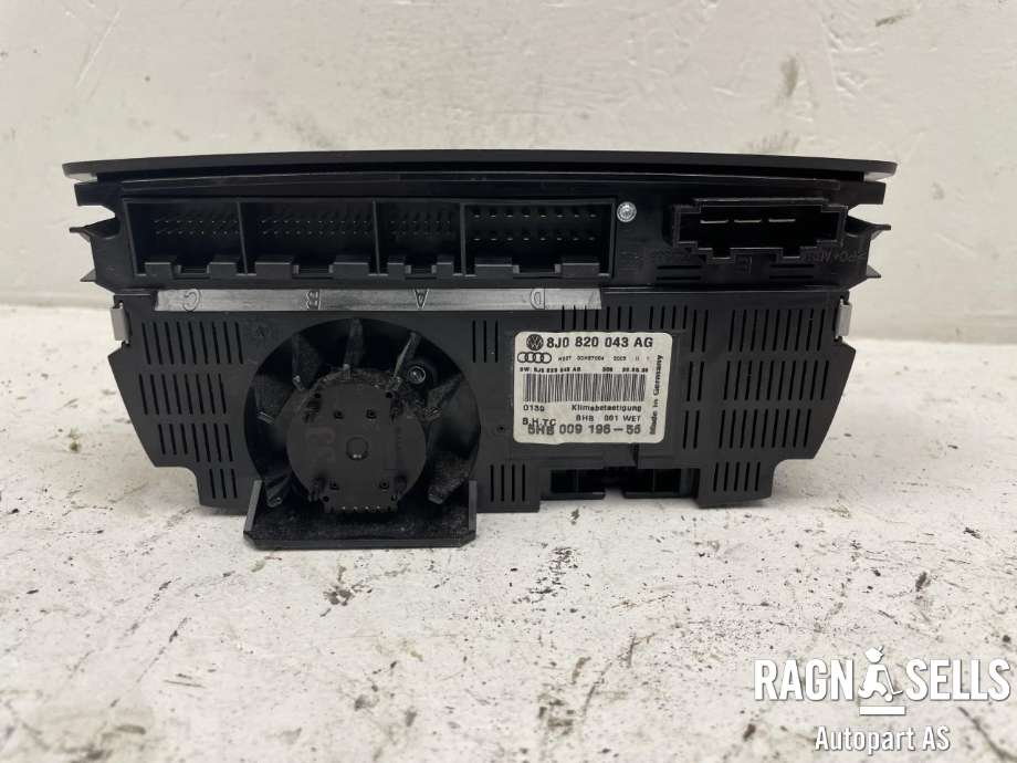 Varmeapparat betjening til Audi TT 2006-2014 (Type II) (8J0820043AG|8J0820043AQ|5HB00919656)