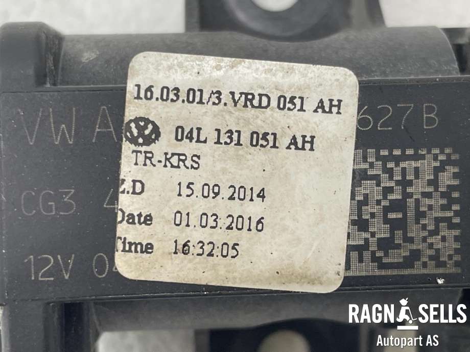 Vakuumventil til VW Caddy 2015-2020 (Type III, Fase 3)  (04L131051AH|1K0 906 627 B|)