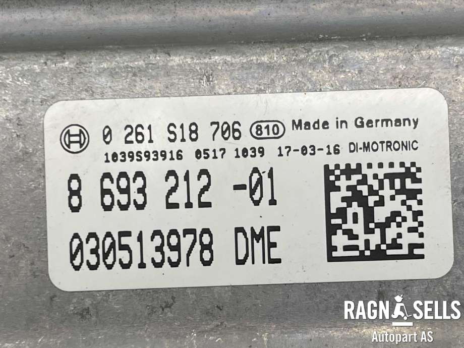 Styreenhet motor til BMW 5-Serie 2017-->> (G30/G31) (G30/G31) (BOSCH|12 14 8 693 212|8 693 212|0 261 S18 706)