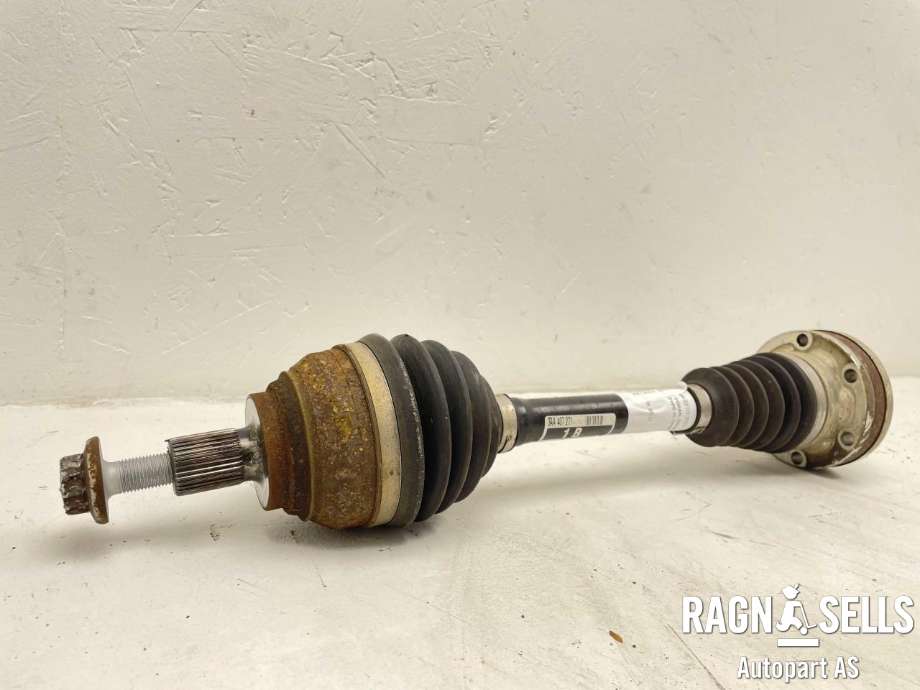 Drivaksel venstre foran, diesel/manuell til VW Caddy, 2015-2020 (Type III, Fase 3) (3AA 407 271)