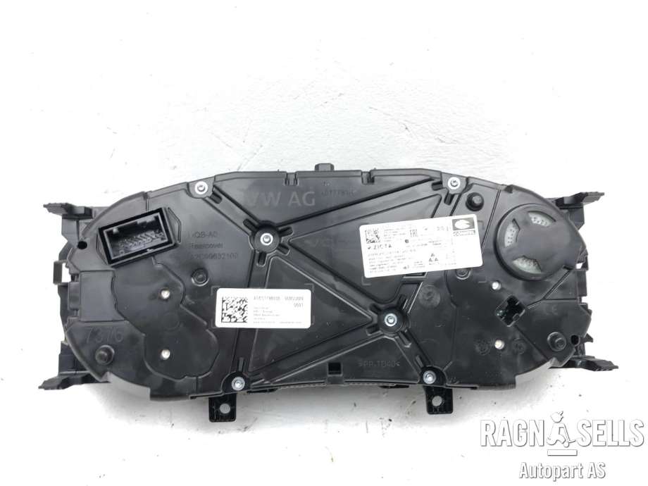 Speedometer til VW Polo 2017-2021 (Type VI, Fase 1) (2G0920740F|A3C01198000|)