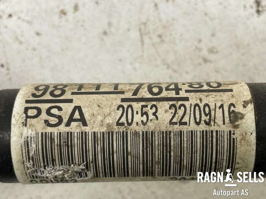 Drivaksel høyre foran, bensin/automat til Citroën C4, Picasso 2013-2018 (Type II) (98 111 764 80|)