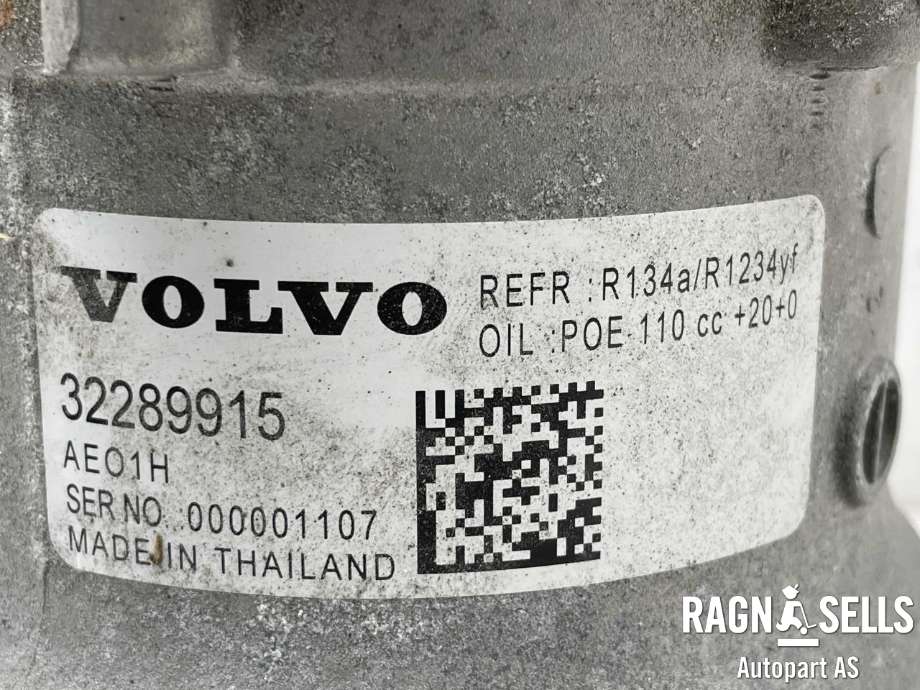 Aircondition kompressor elbil til Polestar 2 2020-->>  (32289915|36010525|32226505|)