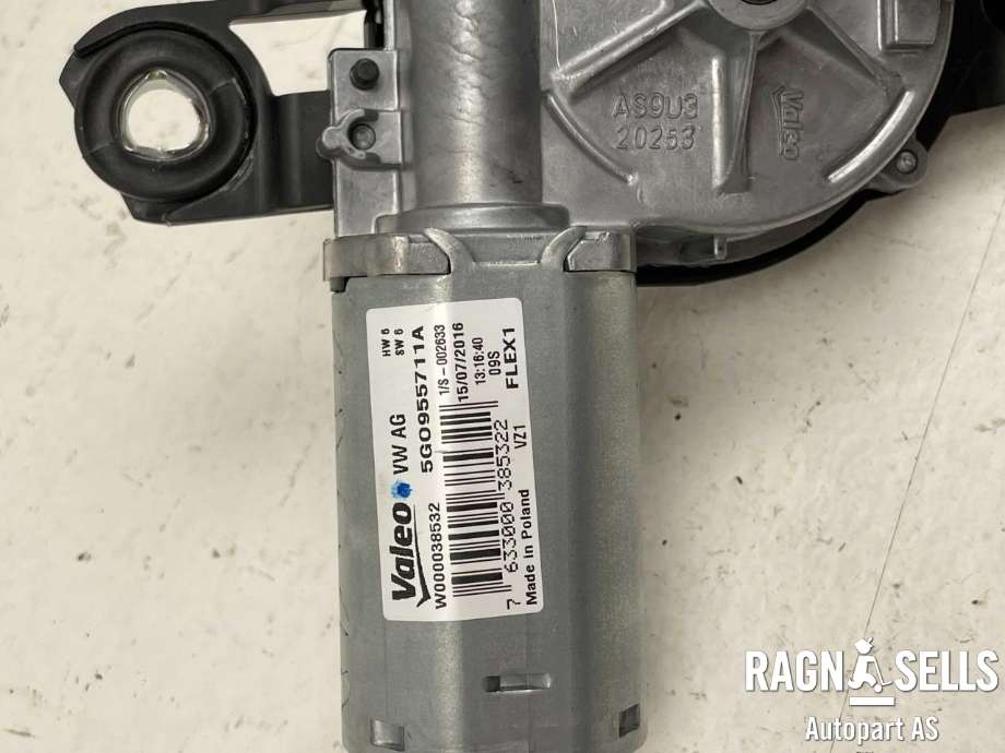 Viskermotor bakrute til VW Passat 2015-2019 (Fase 1) (B8) (B8) (VALEO|5G0955711A|5G0955711C|W000038532)