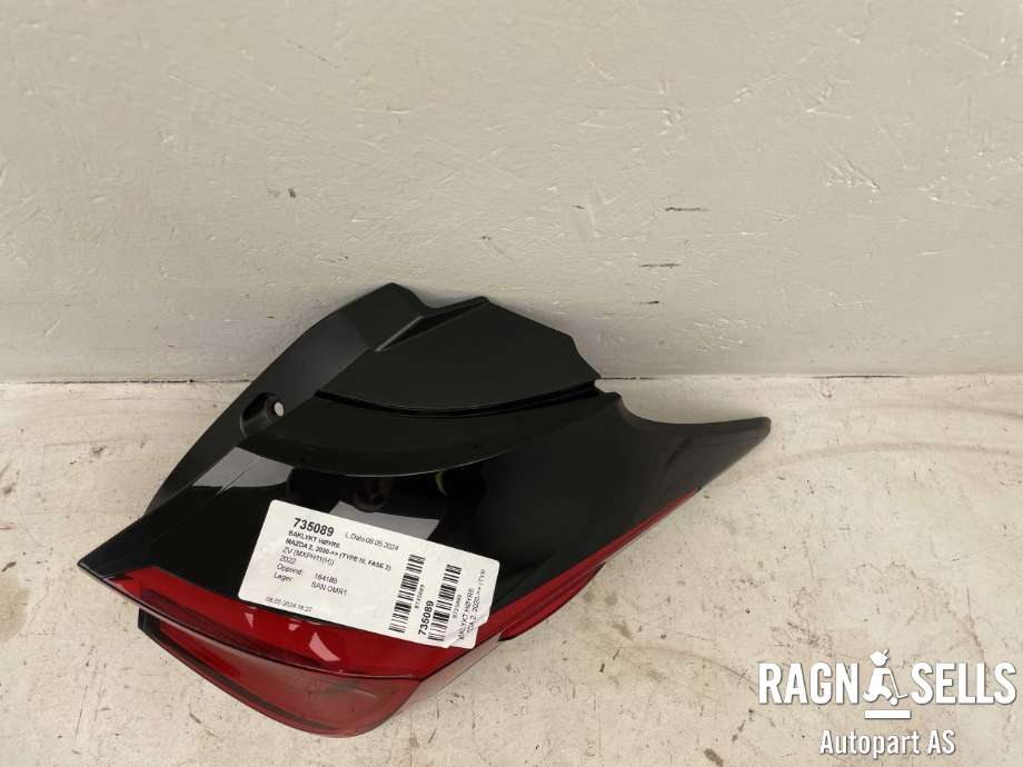 Baklykt høyre til Mazda 2 2020-->> (Type III, Fase 2)  (KOITO|V356/015R|)