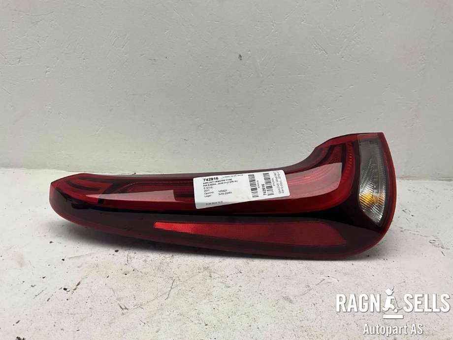 Baklykt venstre ytre til Kia e-Soul 2019-->> (Type III)  (92401K0100|)