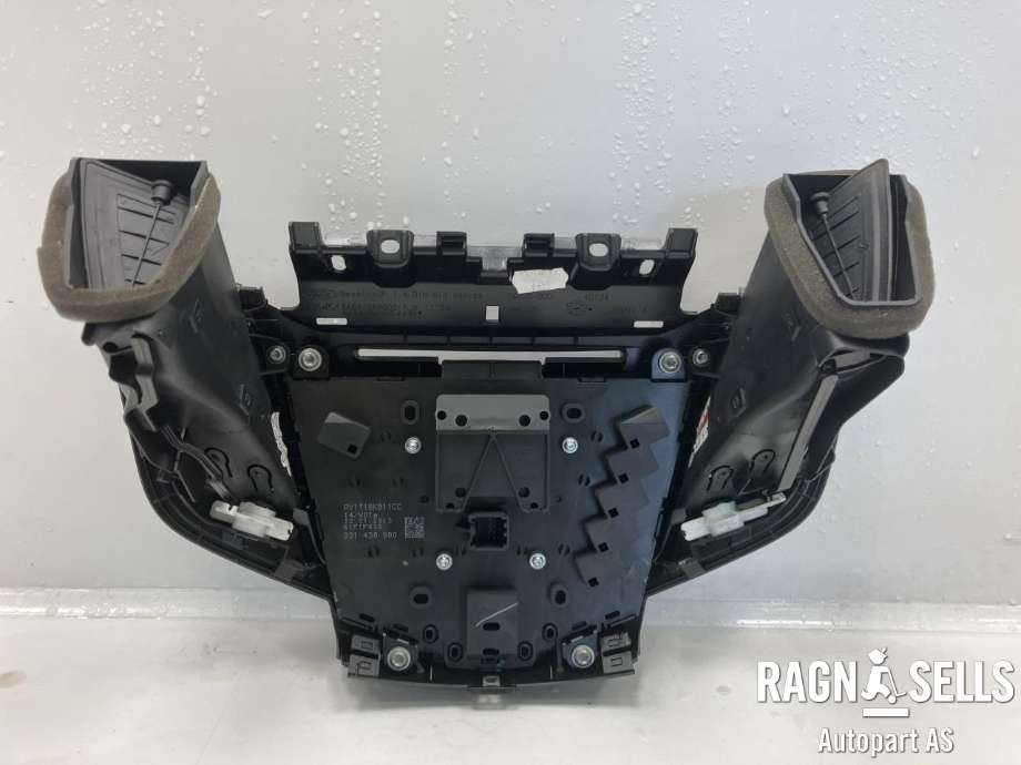 Bilstereo navigasjon betjeningspanel til Ford Fiesta 2013-2017 (Type VI, Fase 2)  (1895805|)