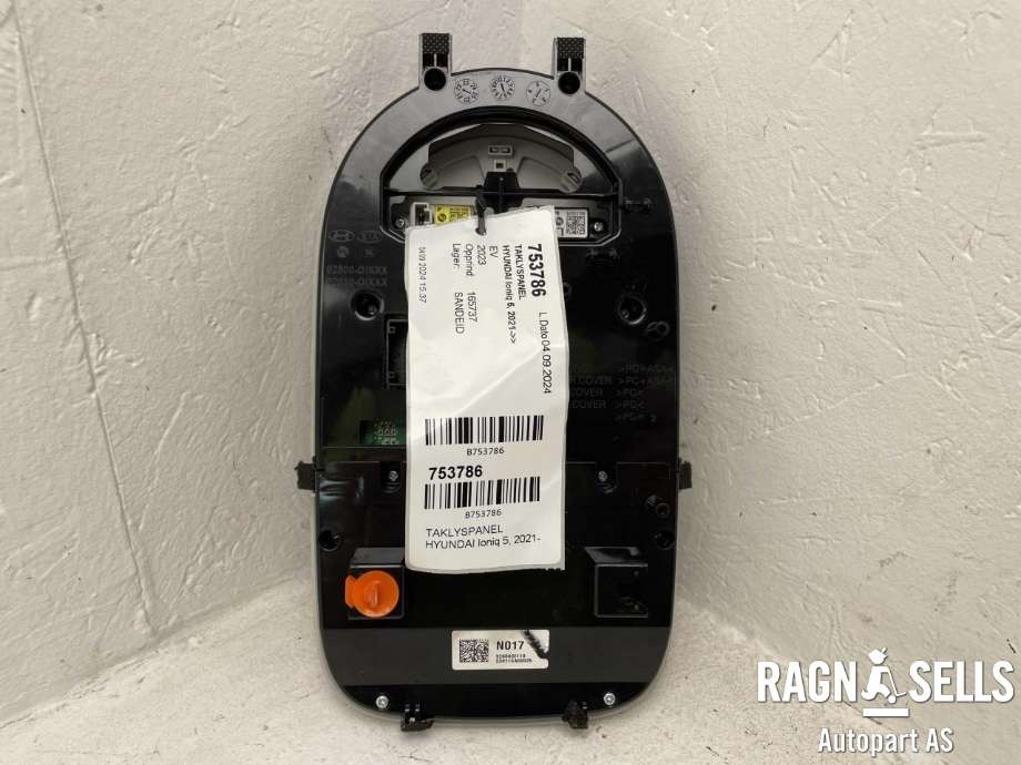 Taklyspanel til Hyundai Ioniq 5 2021-->>  (92800GI110YGU|92800GI110|)