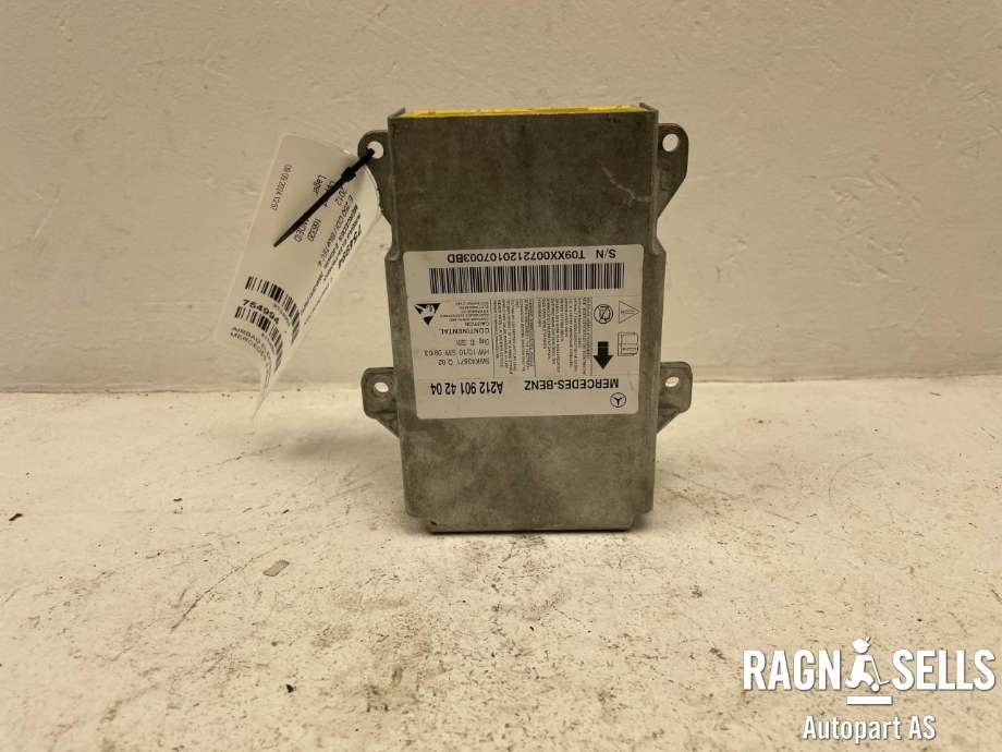 Airbag elektronikk til Mercedes E-Klasse 2009-2013 (Fase 1) (W212) (W212) (A2129014204|5WK43871|)