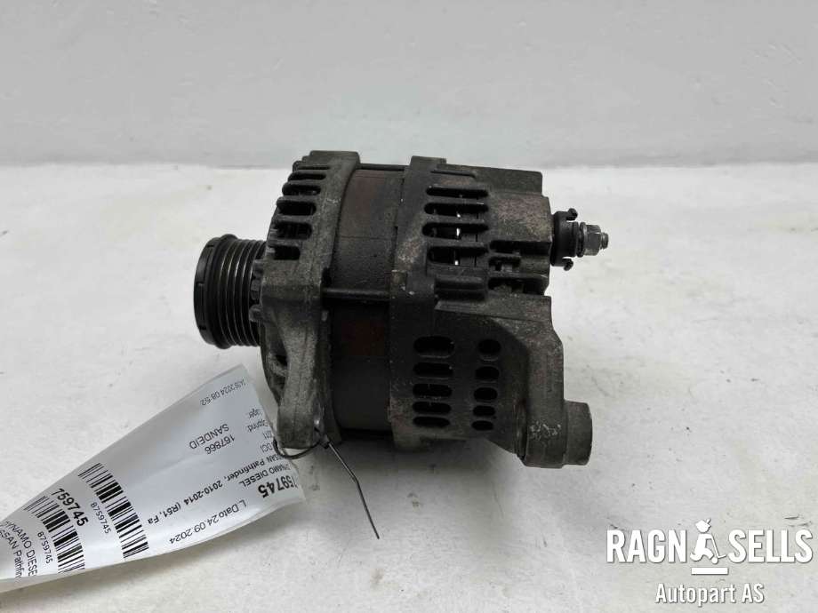 Dynamo diesel til Nissan Pathfinder 2010-2014 (Fase 2) (R51) (R51) (231005X21A|A002TX0781|A002TX1181|A2TX0781|A2TX1181|23100-1BN1A|23100-5X21A)