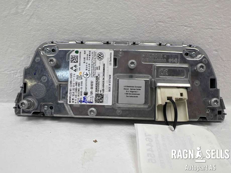 Speedometer til VW ID.3 2020-->> (10A 920 320 C|10A 920 320 B|)
