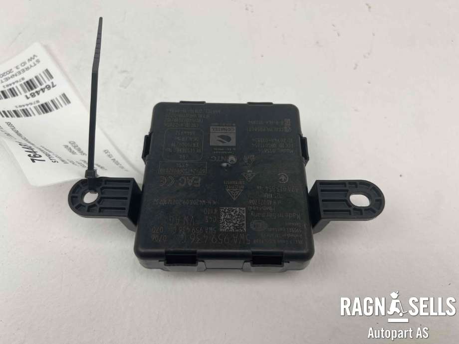 Styreenhet nøkkelfri/keyless til VW ID.3 2020-->>  (HELLA|5WA 959 436 AB|5WA959436G|5ZA01385460)