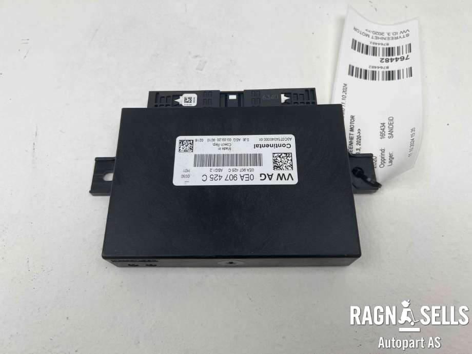 Styreenhet motor til VW ID.3 2020-->>  (CONTINENTAL|0EA 907 425 C|A3C075434000001|)