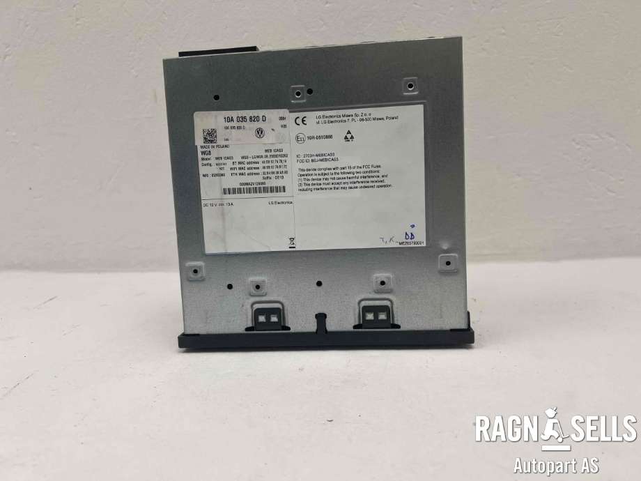 Bilstereo til VW ID.3 2020-->>  (10A 035 820 D|10A 035 820 J|)