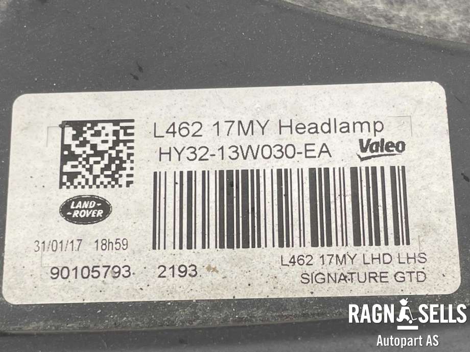 Frontlykt venstre full-LED til Land Rover Discovery 2017-->> (Type V) (HY3213W030EA|LR085644|)