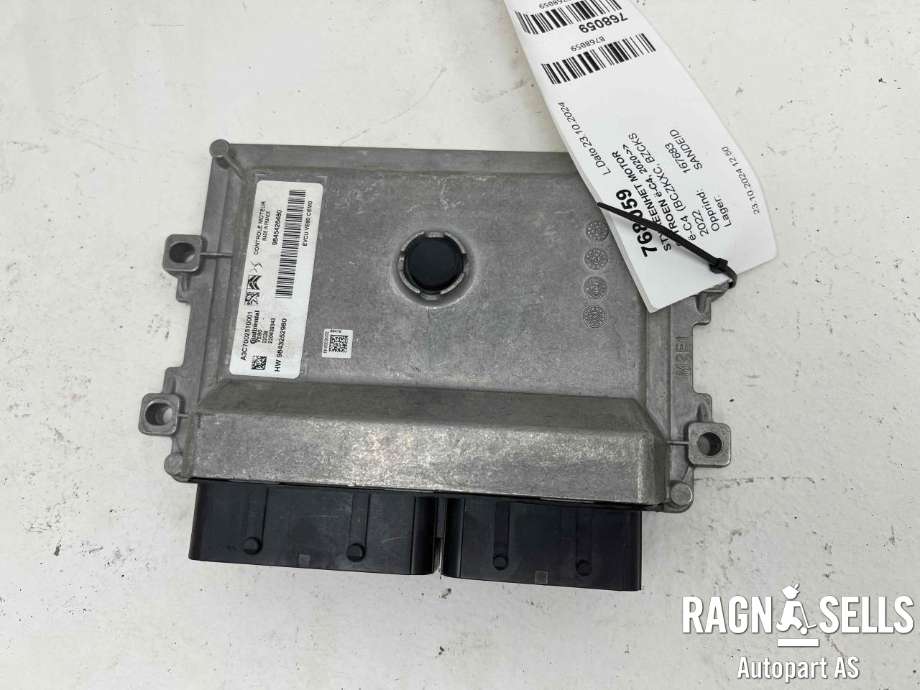 Styreenhet motor til Citroën ë-C4 2020-->>  (CONTINENTAL|A3C7002510001|9843252980|16 844 910 80)