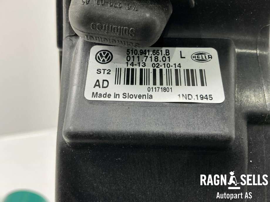 Tåkelykt venstre foran til VW Golf VII 2012-2017 (Fase 1) (510 941 661 B|510 941 661 D|)