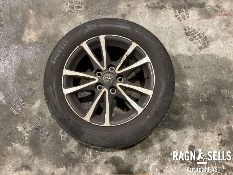 Hjulsett aluminium sommer til Toyota Verso 2009-2016 (Type III)  (CINTURATO|5X114.3/ET39/60.1|205/60 R16|)
