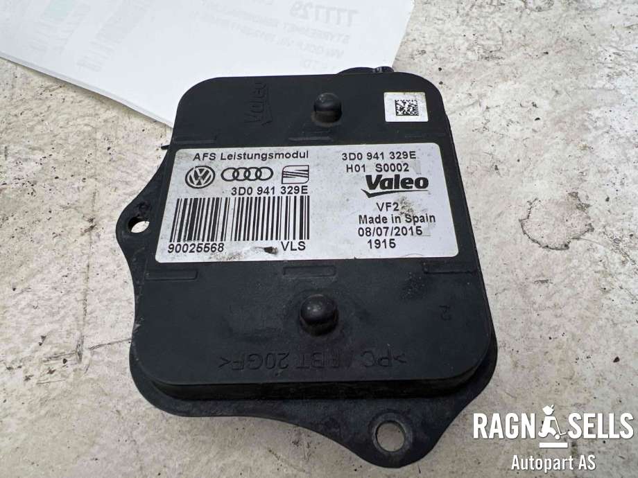 Styreenhet xenon/ballast til VW Golf VII 2012-2017 (Fase 1)  (3D0 941 329 D|3D0 941 329 E|)