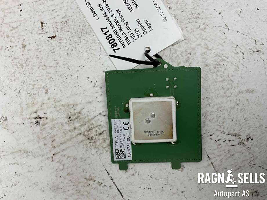 Antenne navigasjon til Tesla Model 3 2018-2023 (Fase 1)  (1079734-00-C|)