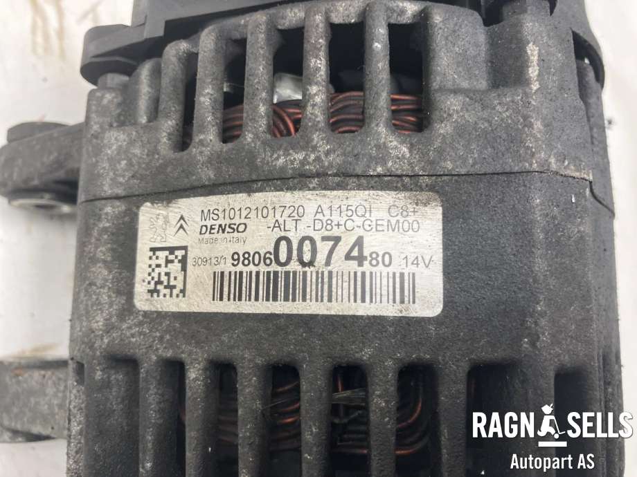 Dynamo til Peugeot 2008 2013-2019 (Type I)  (98 060 074 80|)