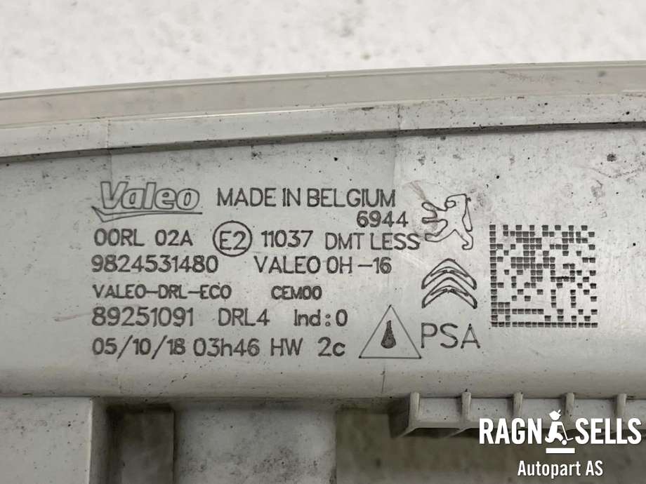 Kjørelys led venstre foran til Peugeot Expert 2016-->> (Type III) (VALEO|98 245 314 80|89251091|)