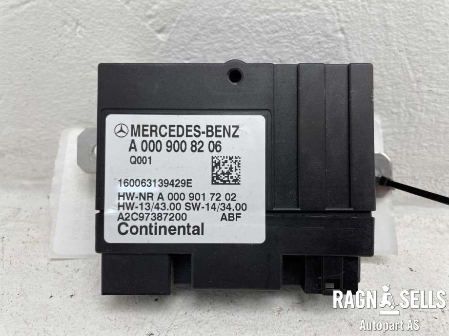 Styreenhet drivstoffpumpe til Mercedes Vito 2014-->> (W447) (W447) (CONTINENTAL|A 000 900 82 06|A2C97387200|)