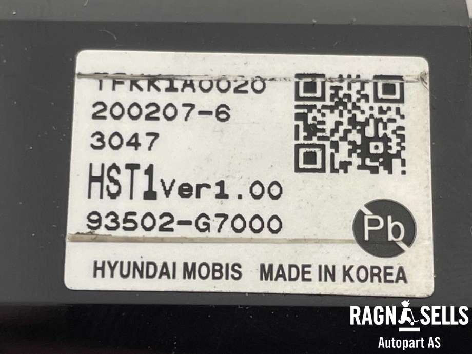 Bryter start/stopp til Hyundai Kona 2017-2021 (Type I, Fase 1)  (93502-G7000|200207-6|)
