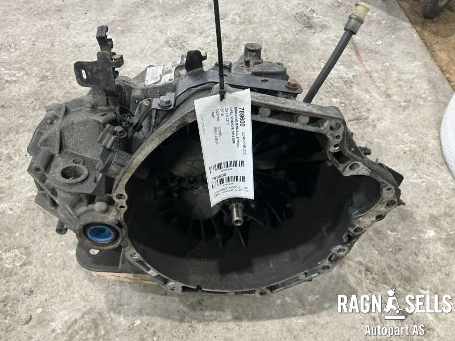 Girkasse manuell 6-trinn til Opel Vivaro B, 2014-2019  (93453887)