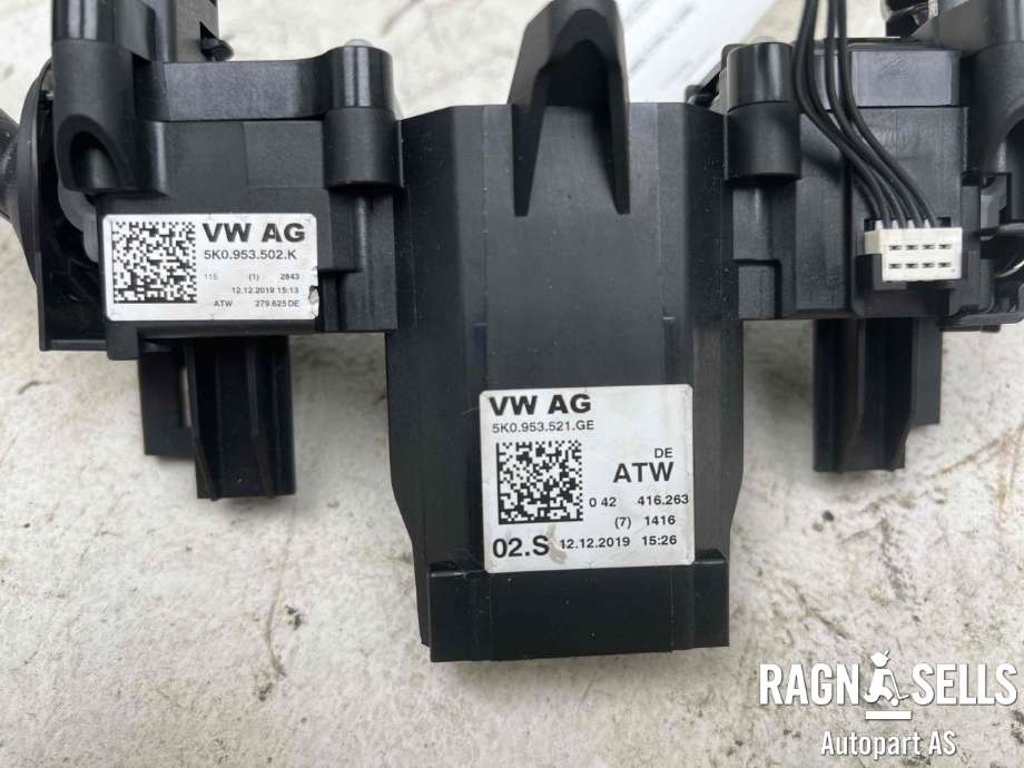 Bryter combi til VW Caddy 2015-2020 (Type III, Fase 3)  (5K0 953 502 K|5K0953521GE|5K0953502K|)