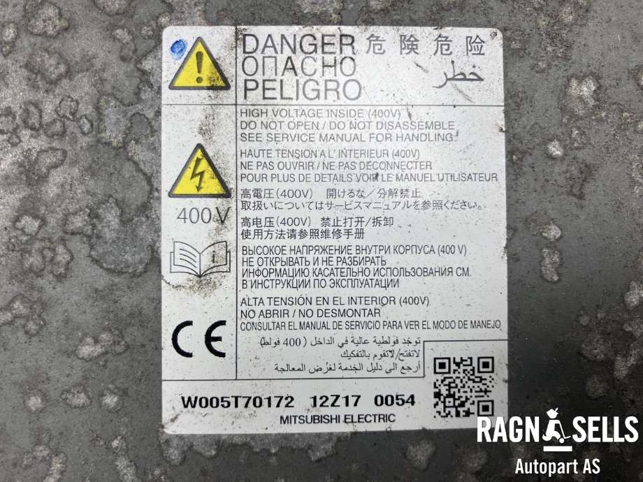Batterilader (OBC - On Board Charger) til Peugeot Partner 2008-2015 (Type II, Fase 1)  (W005T70172|)