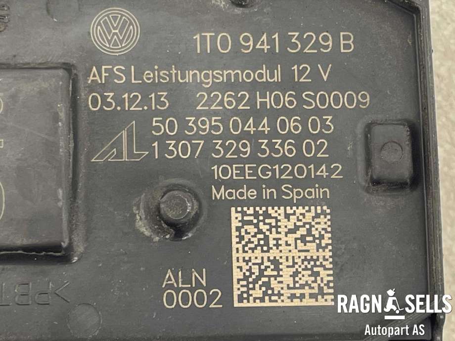 Styreenhet xenon/ballast til Škoda Octavia 2013-2016 (Type III, Fase 1)  (1T0 941 329 B|130732933602|)
