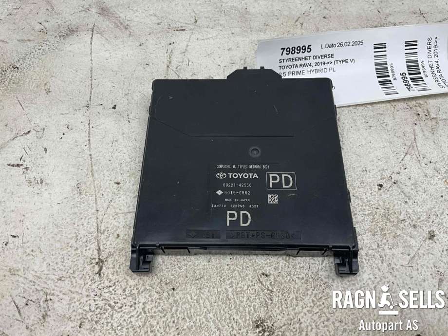 Styreenhet diverse til Toyota RAV4 2019-->> (Type V)  (892G04B570|89221-42550|5015-0862)