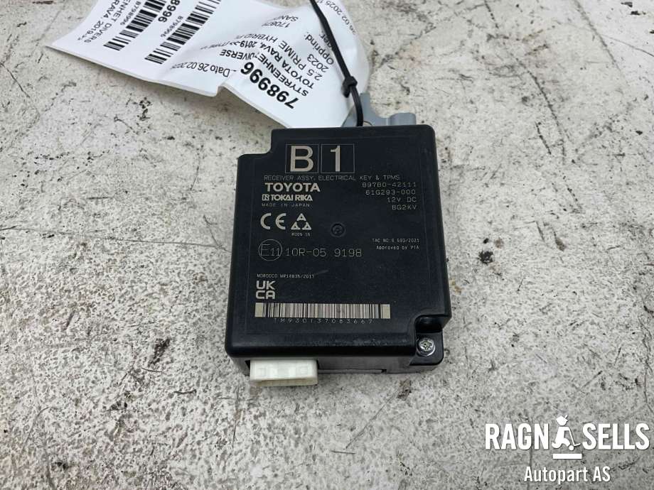 Styreenhet diverse til Toyota RAV4 2019-->> (Type V) (897B0-42111|61G293-000|)