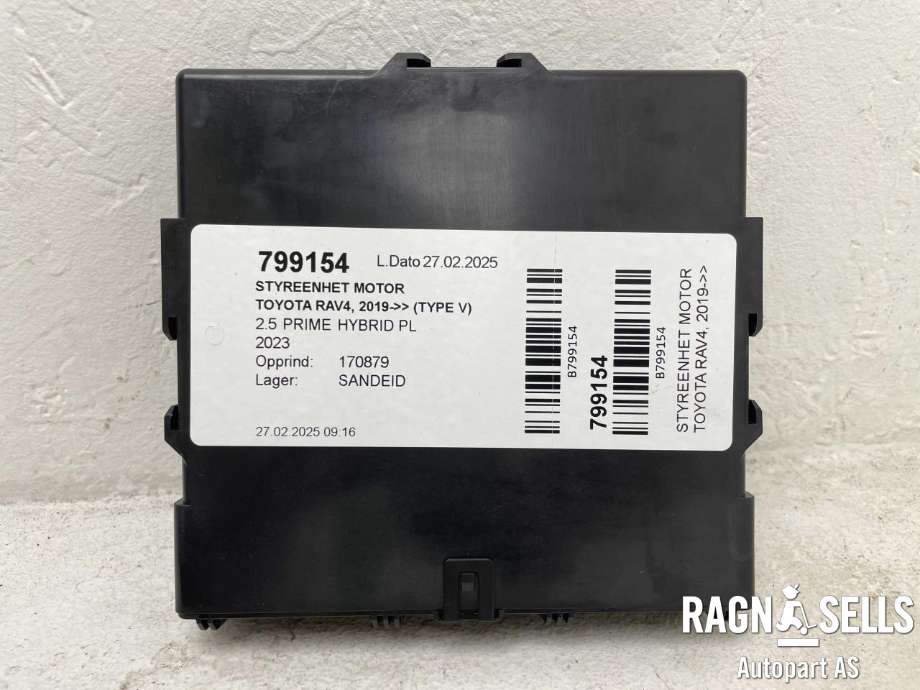 Styreenhet motor til Toyota RAV4 2019-->> (Type V)  (899H042310|8998042A30|)