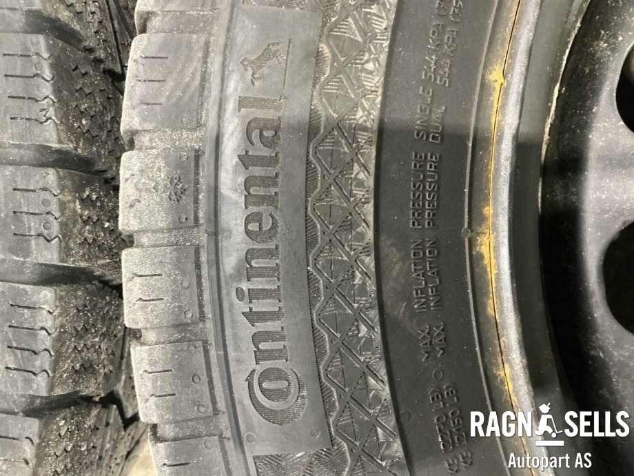 Hjulsett stål vinter til Opel Vivaro C 2020-->> (CONTINENTAL|5X108/ET46/65.1|215/65 R16 C 106R|)